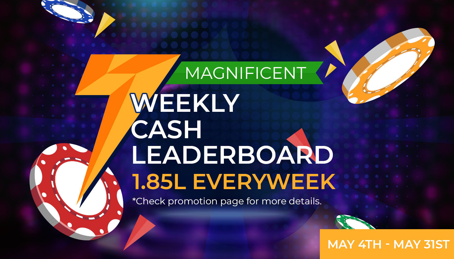 Weekly Cash Leaderboard